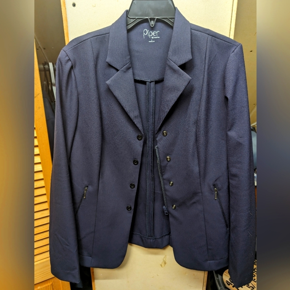 Piper by smartpak size 8 Navy show jacket